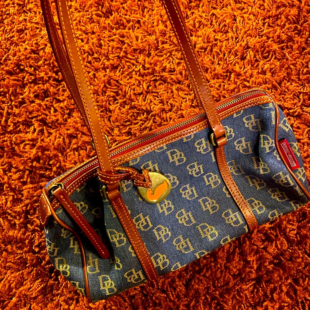 Vintage Denim Dooney & Burke Barrel Bag